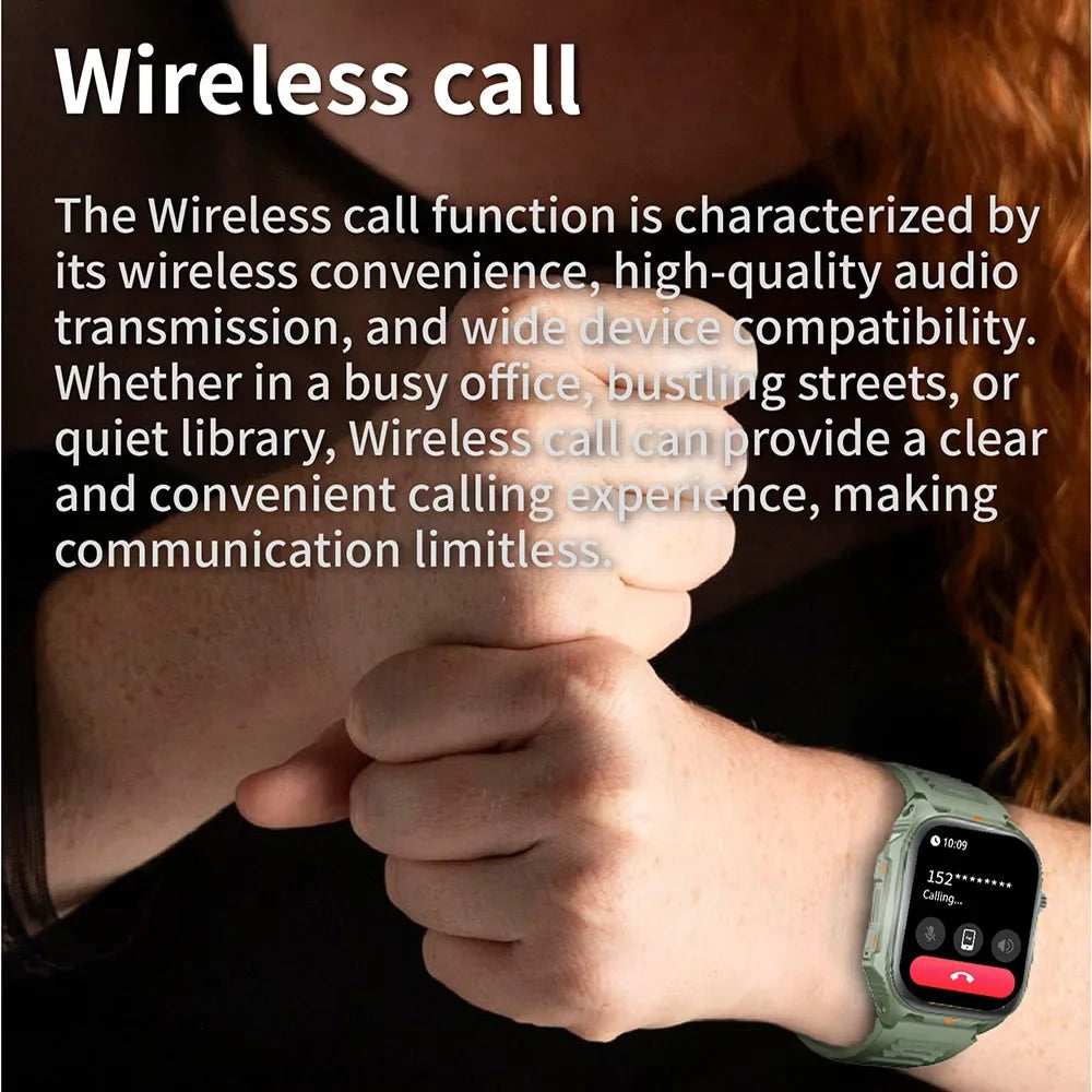2026 Smart Watch Bluetooth Call Play Music Smartwatch Fitness Clocks Digital Waterproof Sports Watches for Man Woman IOS Android