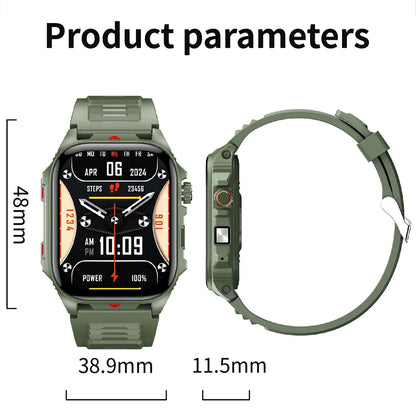 2026 Smart Watch Bluetooth Call Play Music Smartwatch Fitness Clocks Digital Waterproof Sports Watches for Man Woman IOS Android
