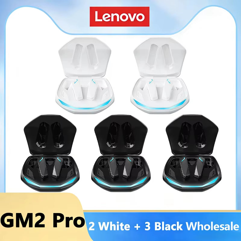 Genuine  GM2 Pro Bluetooth Earphones Gaming Low Latency In-Ear Wireless Headphones Dual Mode Music Sport Earbuds Headsets