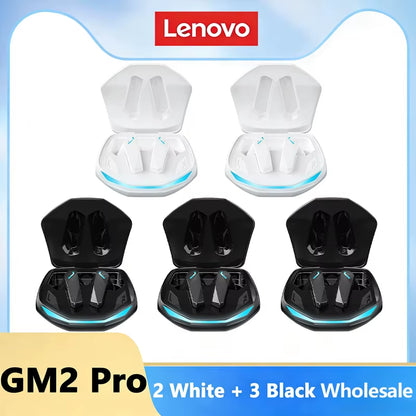 Genuine  GM2 Pro Bluetooth Earphones Gaming Low Latency In-Ear Wireless Headphones Dual Mode Music Sport Earbuds Headsets